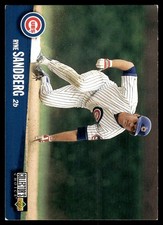 Ryne Sandberg 1996 Collector's Choice #495 Cubs MLB READ FREE SHIP AutographDen