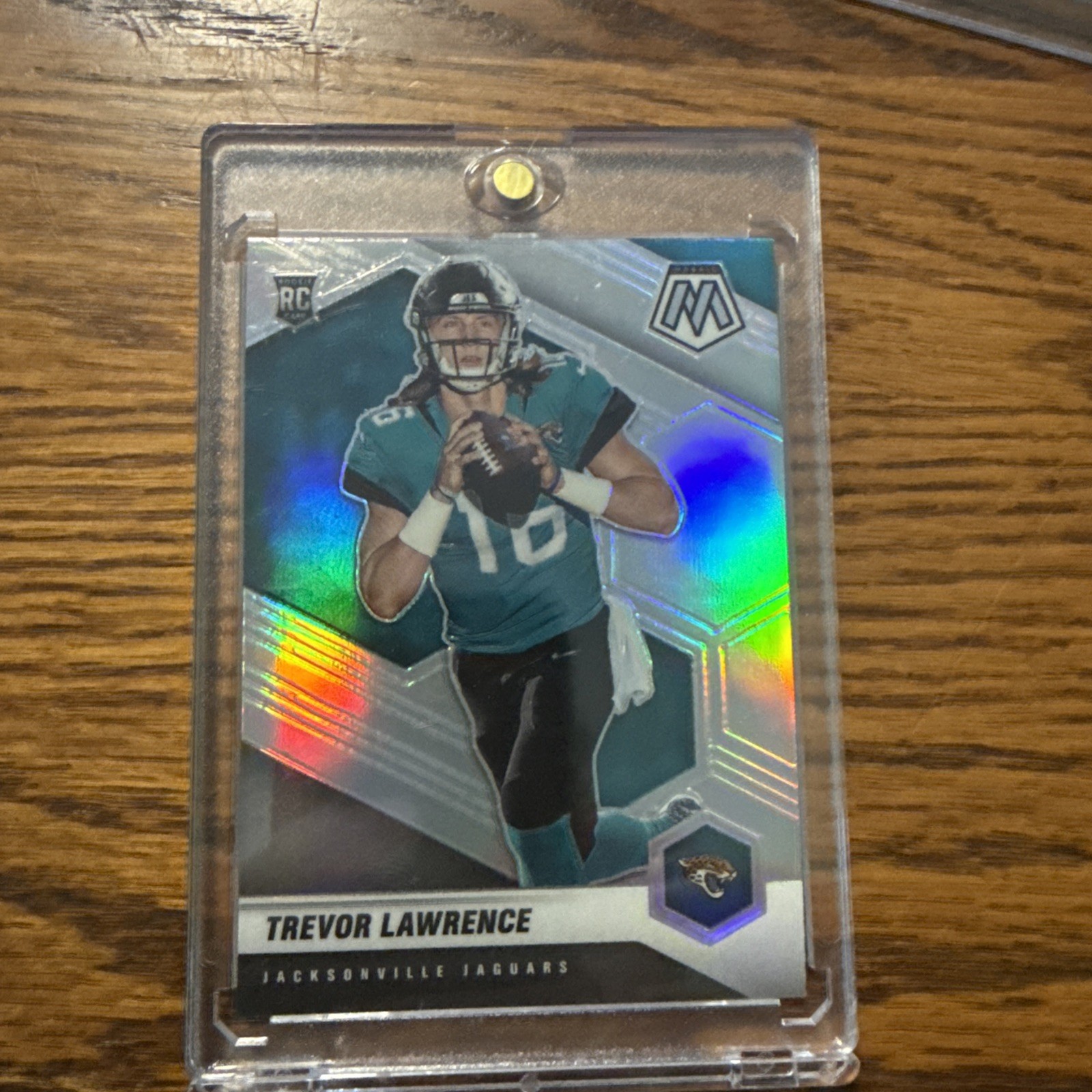 2021 Panini Mosaic - Rookies Trevor Lawrence #301 Silver Prizm (RC)