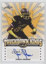 2015 Leaf US Army All-American Bowl Yellow 2/5 Juwan Johnson #TK-JJ1 Auto 0b2
