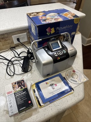 Epson PictureMate Personal Photo Lab Deluxe 500 Portable Printer Model B351A
