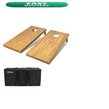 Gosports 4 Ft X 2 Ft Regulation Size Wooden Cornhole Boards Set - -