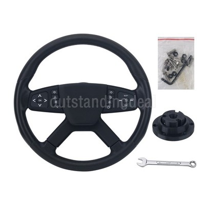 Simplayer 360mm/14.2'' T4F Truck Steering Wheel Mod with 19 Buttons ot25 #ff