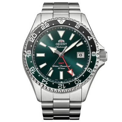 Orient Mako GMT RA-BC0002E Automatic Green Dial 42.8 mm New Men's Watch