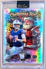 2025 Wild Card Holiday Hits Christmas Hit #HHRSLe2JA Josh Allen #1/1