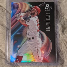 Topps 2018 Bowman Platinum Bryce Harper #100 Washington Nationals Baseball