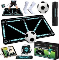 FußBallmatte Trainingsmatte Fussball Trainings Set Mit FußBall Trainingsset