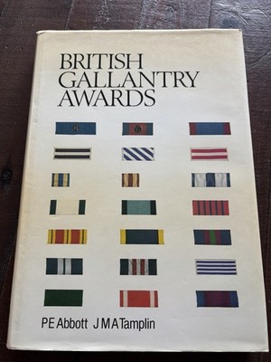 British Gallantry Awards HB P E Abbott & J M A Tamplin (SIGNED)
