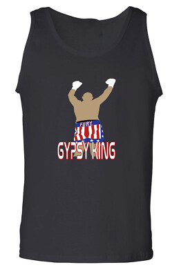 Tyson Fury Heavyweight Champion Deontay Wilder GYPSY KING TANK-TOP