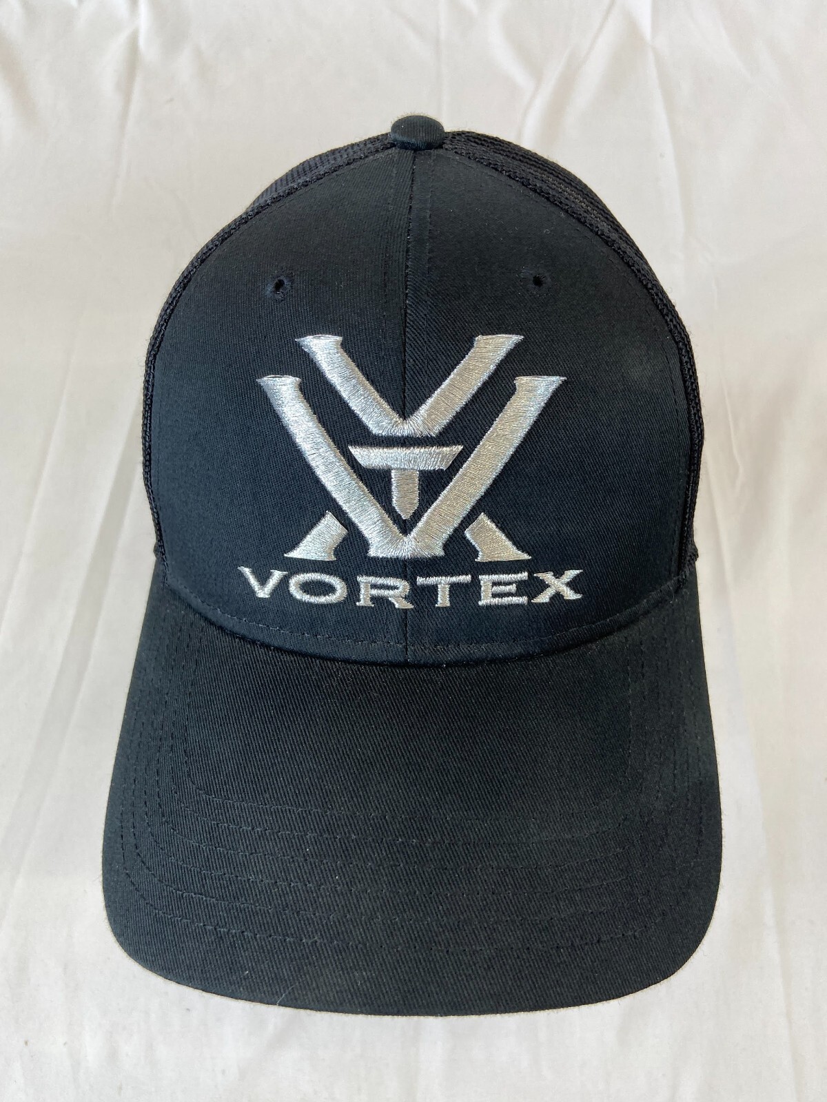 Vortex Baseball Cap Snapback Hat Mesh Back Black … - image 4
