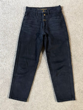 VTG 90s Marithe Francois Girbaud Black Tapered Leg Jeans - Girl's Size 25 in
