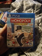 MONOPOLY FAMILY FUN PACK PS4 (SONY PLAYSTATION 4, 2016) FREE SHIPPING