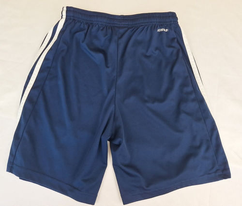 Adidas Aeroready Athletic Shorts Boys Medium Dark Blue XS 7" Inseam EUC - Picture 2 of 5