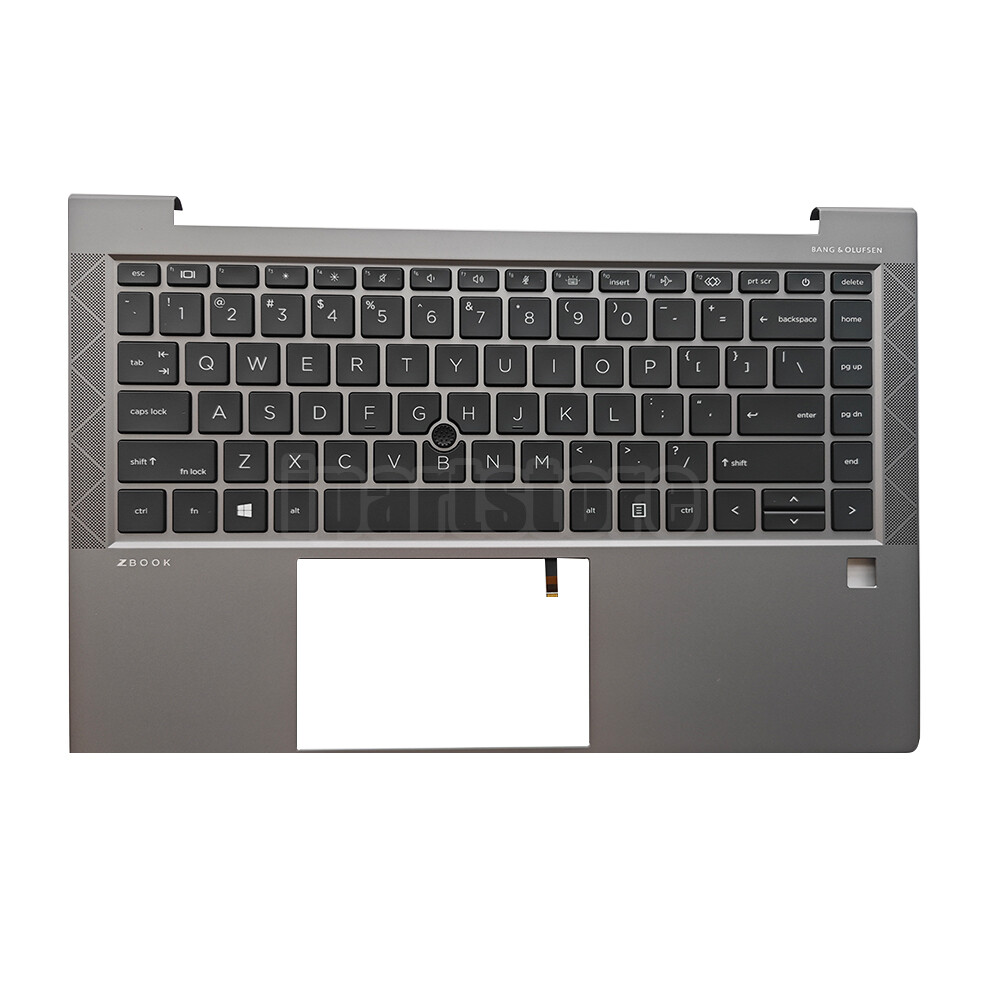 New For HP ZBOOK Firefly 14 G7 G8 Palmrest Keyboard Backlit 