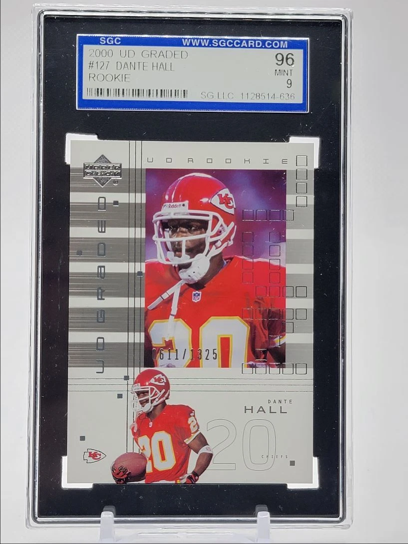 Dante Hall Upper Deck Graded #127 Base