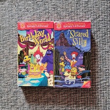 the wacky adventures of ronald mcdonald vhs lot