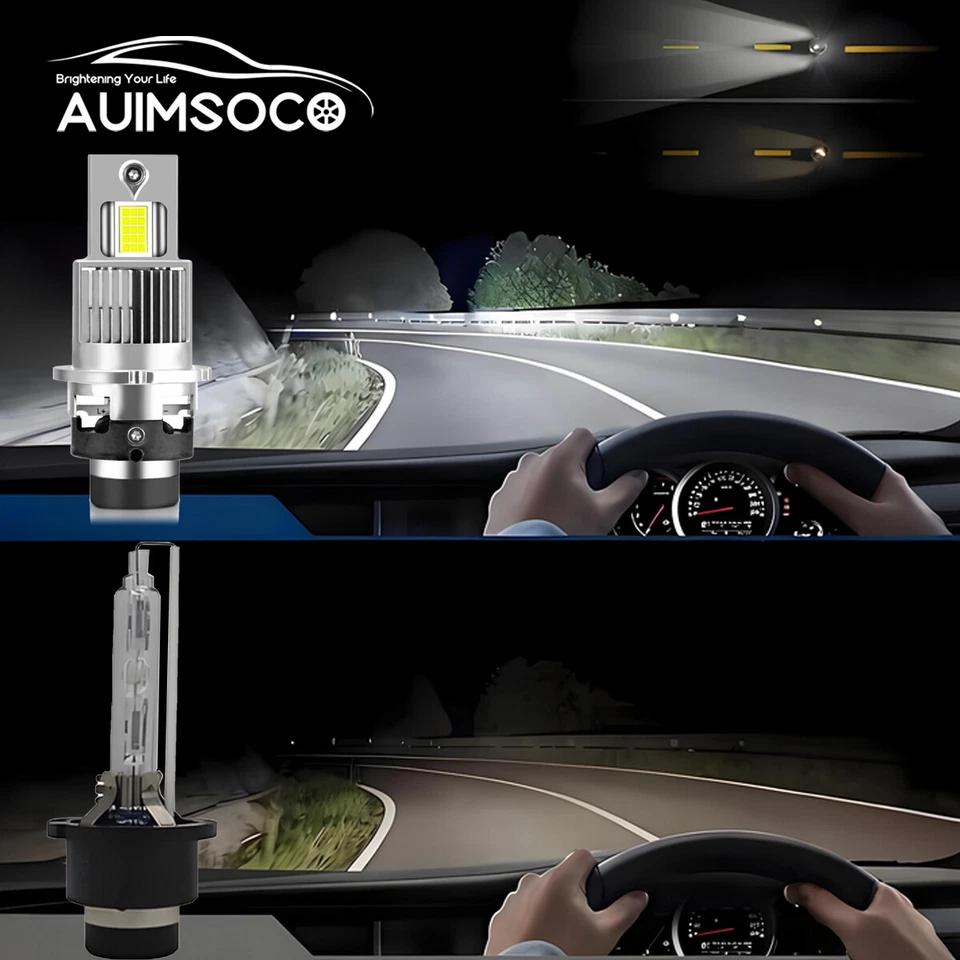 Bombilla de faro LED D2S para Mercedes-Benz ML320 ML350 ML430 ML500 2000-2003 2005 Foto 2 de 4