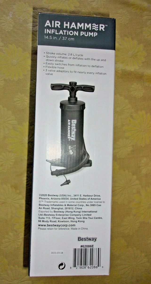 Best Way Air Hammer Inflation Hand Pump for bike tires balls