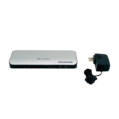 Diamond Thunderbolt 3 Dockingstation TB3000DS mit Power Adapter