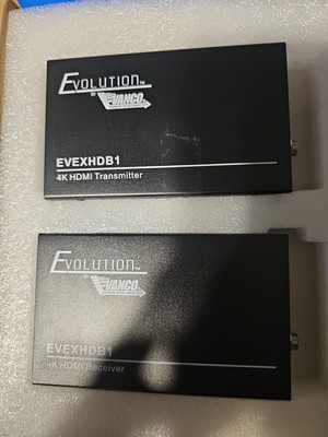 VANCO Evolution EVEXHDB1 4K 1080p HDBaseT Transmitter & Receiver  HDMI 