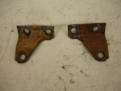 73-87  chevy 4x4 Front shock Brackets Frame Rail OEM L-H R-H