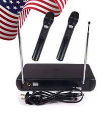 EMB Pro EBM10WX Professional Dual VHF Wireless Handheld Microphone System Pro