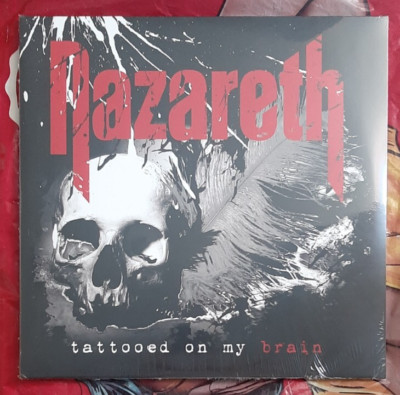 2-LP LIMITED EDITION-NAZARETH-tattooed on my brain(2022)/WHITE VINYL 180 GRAM