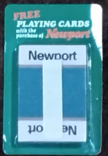 Newport  Cigarettes Sealed Vintage Pack of Playing Cards Tobacco