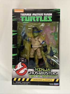 Ninja Turtles - Ninja Ghostbusters Leonardo as Ray Stanz 2017 New Rare