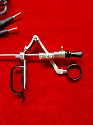 Laparoscopic Working Element Bipolar Passive Double Stem Storz Compatible