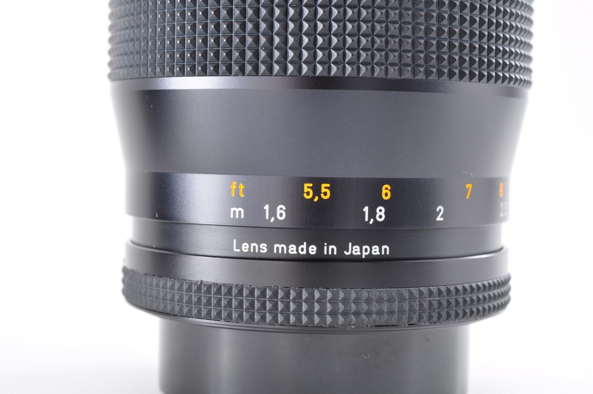 Contax Carl Zeiss Sonnar T* 135mm F/2.8 AEJ C/Y Mount MF Contax Carl Zeiss Sonnar T* 135mm F/2.8 AEJ C/Y Mount MF
