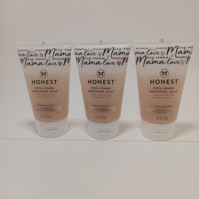 Honest Chill Mama Soothing Jelly 4oz. Lot Of 3.