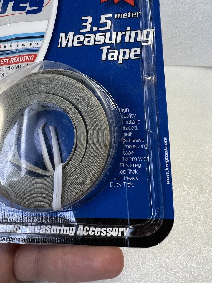 Kreg KMS7728 3.5 Meter Self-Adhesive Measuring Tape (R-L Reading) - Image 4 of 4