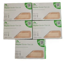 MOLNLYCKE MEPILEX BORDER FLEX LITE 2" X 5"– 581100 EXP. 01/28/2027 24 Pc’s TOTAL