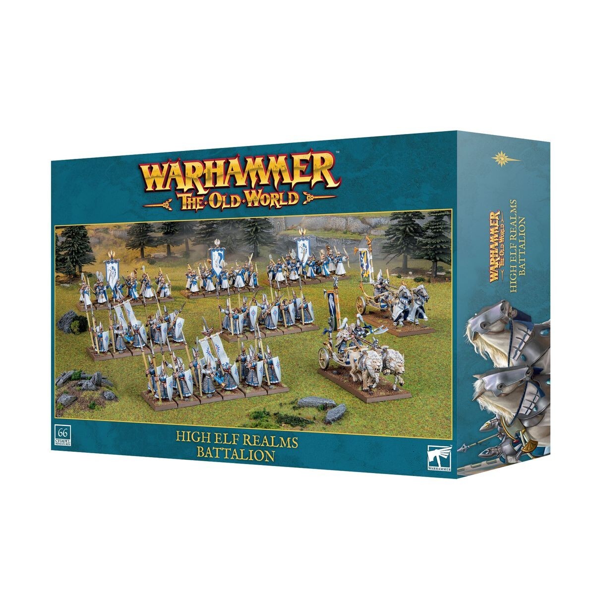 High Elf Battalion - High Elf Realms - Brand New - Warhammer The Old World