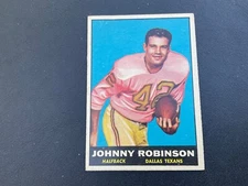 1961 TOPPS FOOTBALL 5-189 PICK CARDS YOU WANT