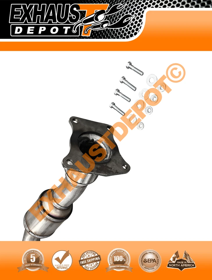 Convertidor catalítico para Chevrolet Cobalt 2008-2010 2,0 L turbo Foto 2 de 4