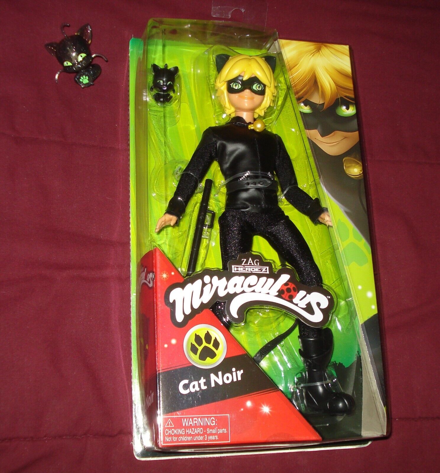  Miraculous Ladybug - Kwami Lifesize Plagg, juguete de