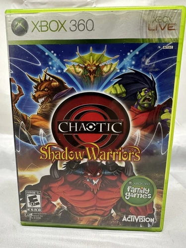 Chaotic: Shadow Warriors (Microsoft Xbox 360, 2009) Complete CIB