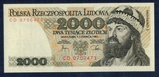 Polen - 2.000 Zlotych 1982 - UNC - Gian 3