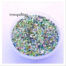 Glitter Mix/Nail Art/Resin Art/Tumblrs/Electric Forest Glitter Mix/ 2 Teaspoon