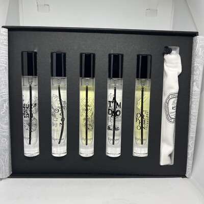 Diptyque  Discovery Set Of 5 x 0.25 fl oz EDP Not Sealed