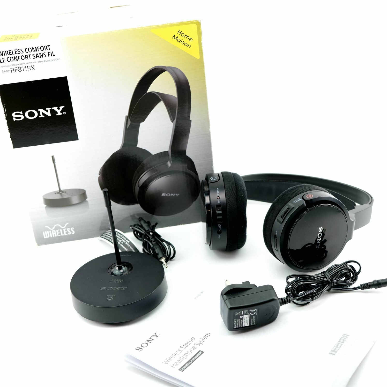 Sony MDR-RF811RK Headband Wireless Headphones - Black | Acquisti Online su  eBay