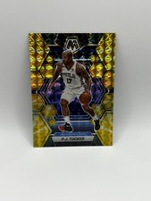 2022-23 Panini Mosaic P.J. Tucker Yellow Reactive Prizm #148 Philadelphia 76ers