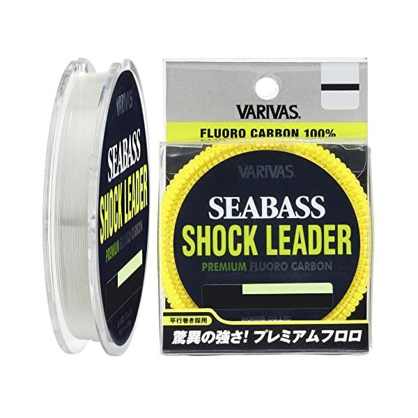 NEW VARIVAS Seabass Shock Leader Fluorocarbon Line 30m 30lb Japan FS