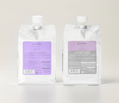 Lebel Proedit Shampoo Bounce Fit & Hair Treatment Bounce Fit Plus 1000ml Japan
