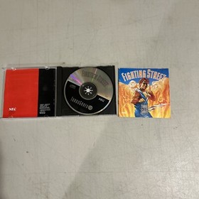 Fighting Street TurboGrafx-CD - Turbografx CD Game Complete W/Bilingual Manual
