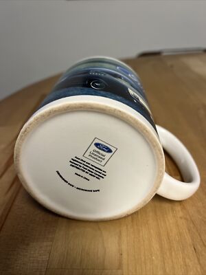 Authentic 1965 Ford Logo Mustang Fast Back Sports Car Ceramic Coffee Mug Cup  | eBay