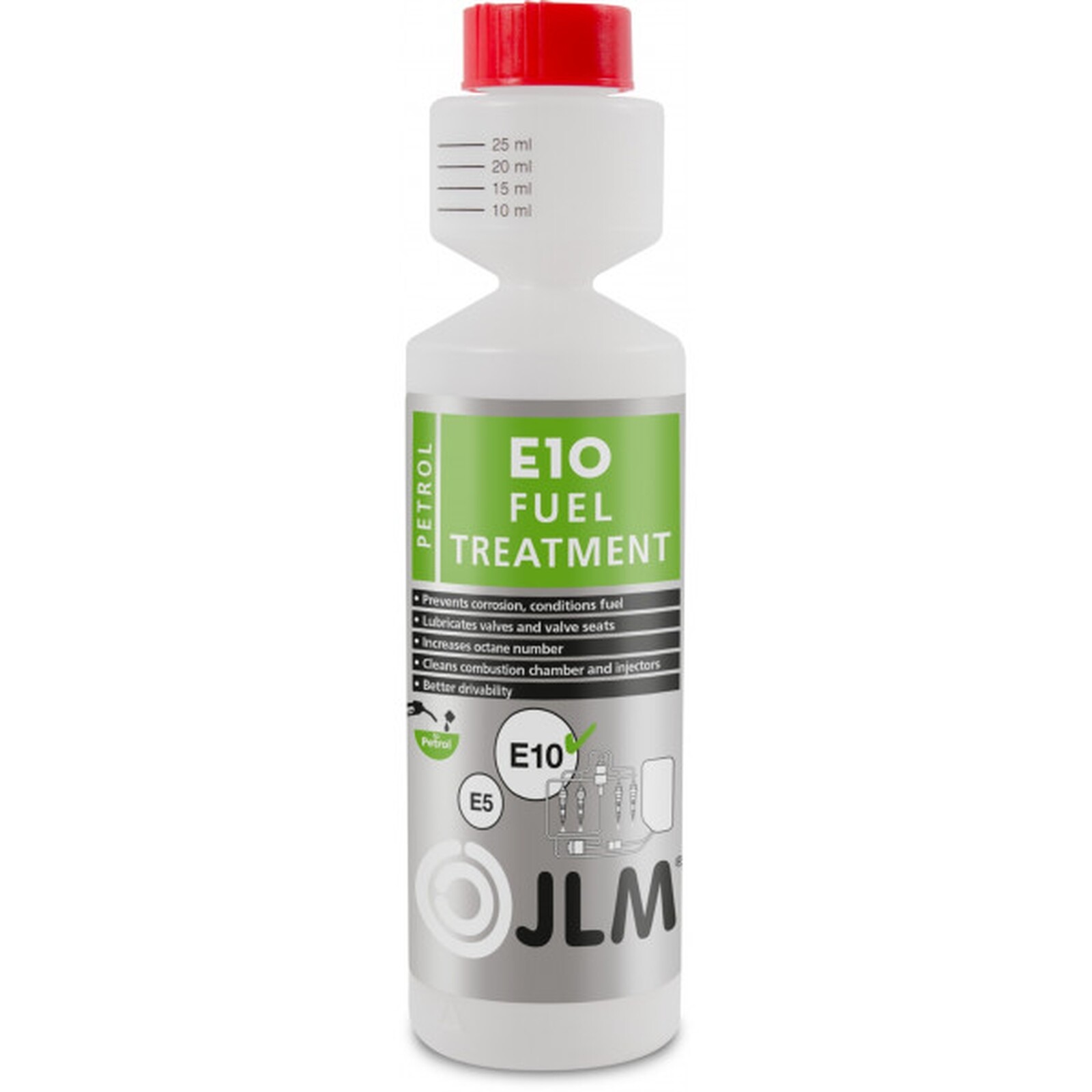 JLM Petrol E10 Fuel Treatment - 250ml - Prevents Engine Damage - KALIMEX J03175