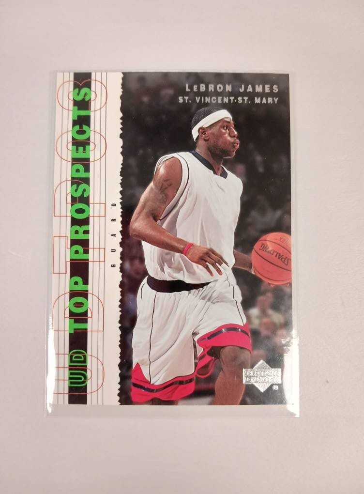 2003-2004 Upper Deck Top Prospects LeBron James #55