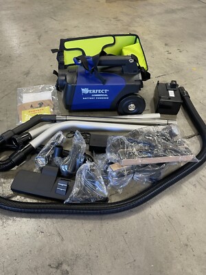 Perfect Products C105B Battery Powered Portable Commercial Canister Vacuum C105B